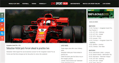 Desktop Screenshot of livesportonline.org